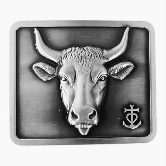 Boucle de ceinture Taureau Camargue design by ARMAÑO